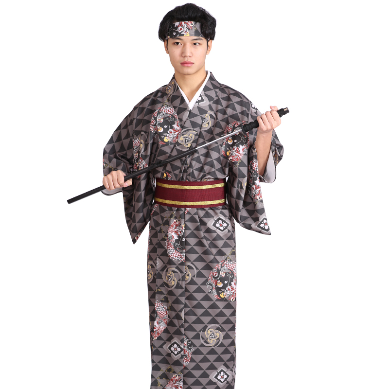 Asian Men Formal Wear - Asya Etnik Yeni Tasarım Kimono erkek
