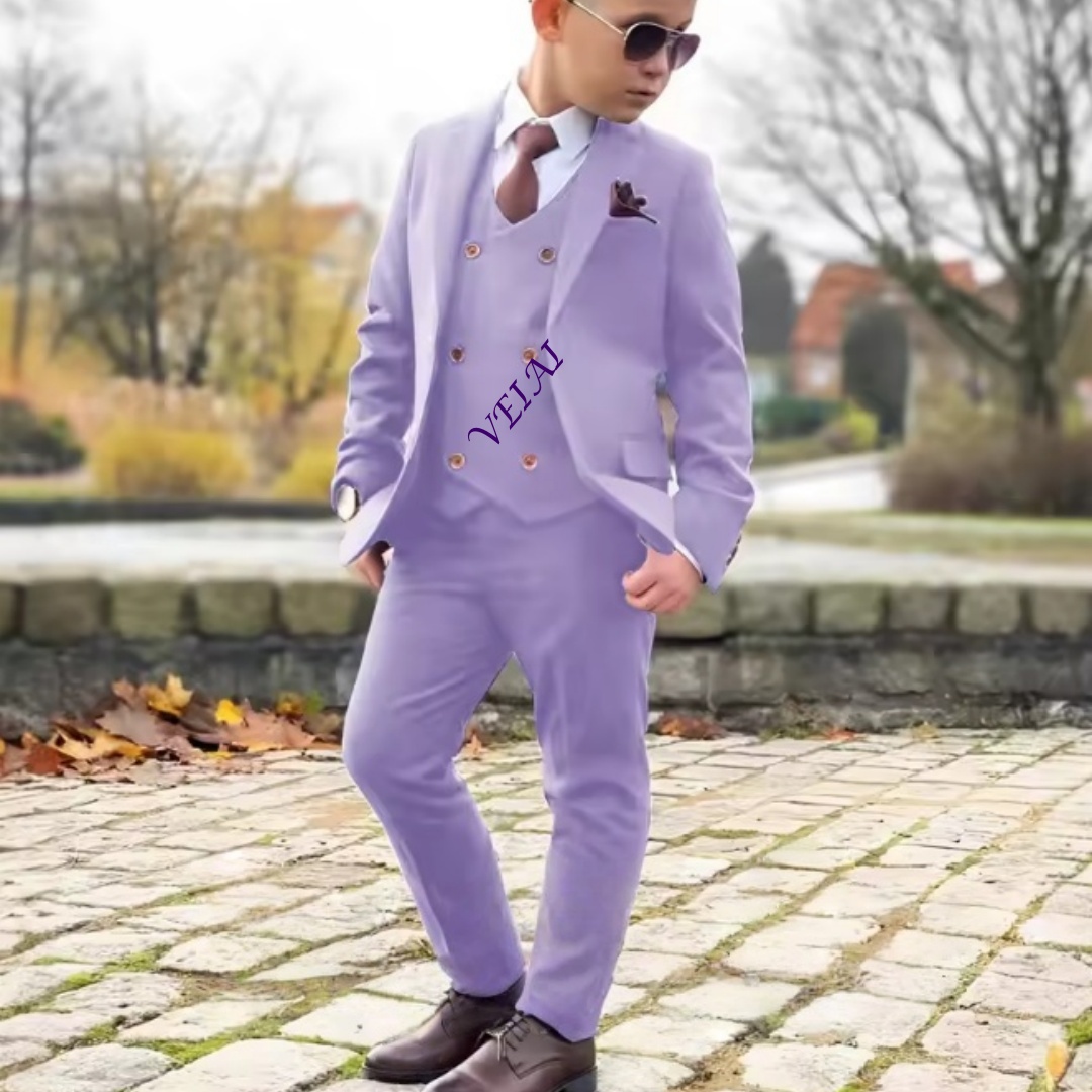 Mens Formal - Erkek Çocuk 3 Parçalı Resmi Takım