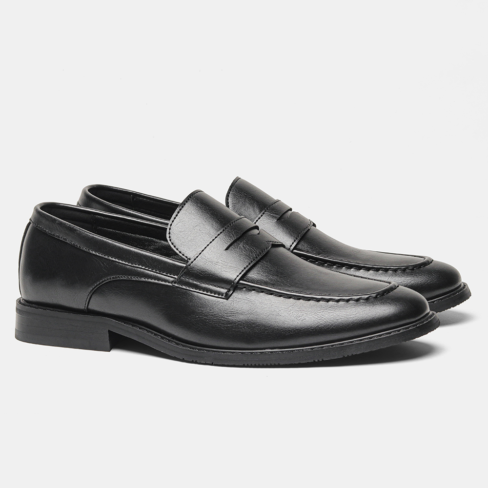 Erkek Siyah Penny Loafer'lar K - Men Formal Wear Shoes incelemesi ve fiyatı