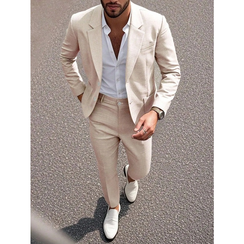 İş Adamları İçin Tek Renk Takı - Men'S Formal Wear In Wedding incelemesi ve fiyatı