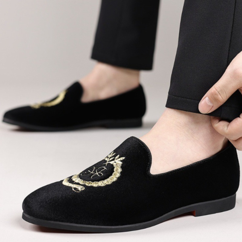 Lüks Tasarımcı Loafer'lar Süet - Men'S Luxury Formal Wear incelemesi ve fiyatı
