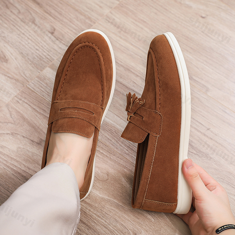 Erkek Düz Loafer'lar Buzlu Süe - Men Formal Wear Shoes incelemesi ve fiyatı