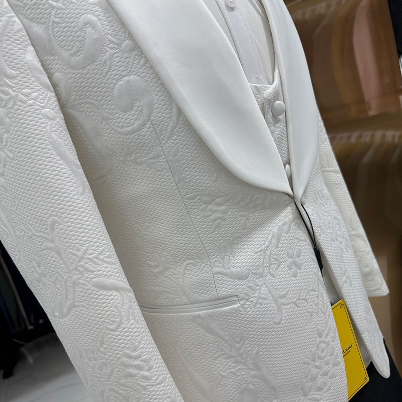Erkek Düğün Takımı Beyaz 3 Par - Men Formal Wear Jacket incelemesi ve fiyatı