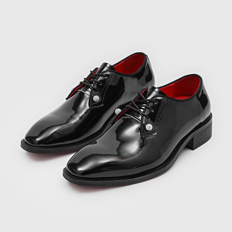 Lüks Patent Deri Derbys Elbise - Men'S Luxury Formal Wear incelemesi ve fiyatı