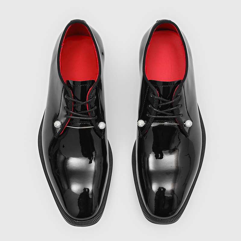 Lüks Patent Deri Derbys Elbise - Men'S Luxury Formal Wear incelemesi ve fiyatı