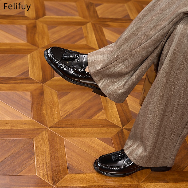 Yeni Erkek Patent Hakiki Deri  - Men Formal Wear Shoes incelemesi ve fiyatı