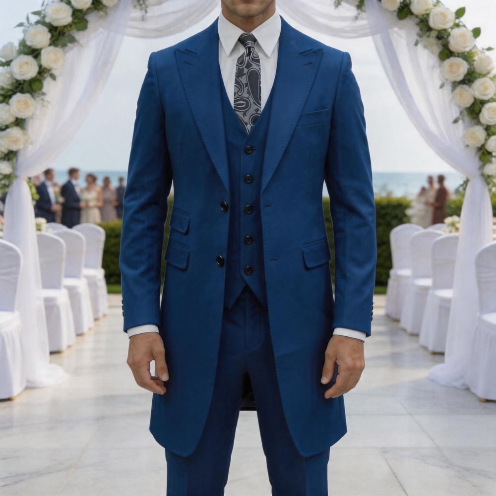 Slim Fit 3 Parça Resmi Erkek T - Men Formal Wear Jacket incelemesi ve fiyatı