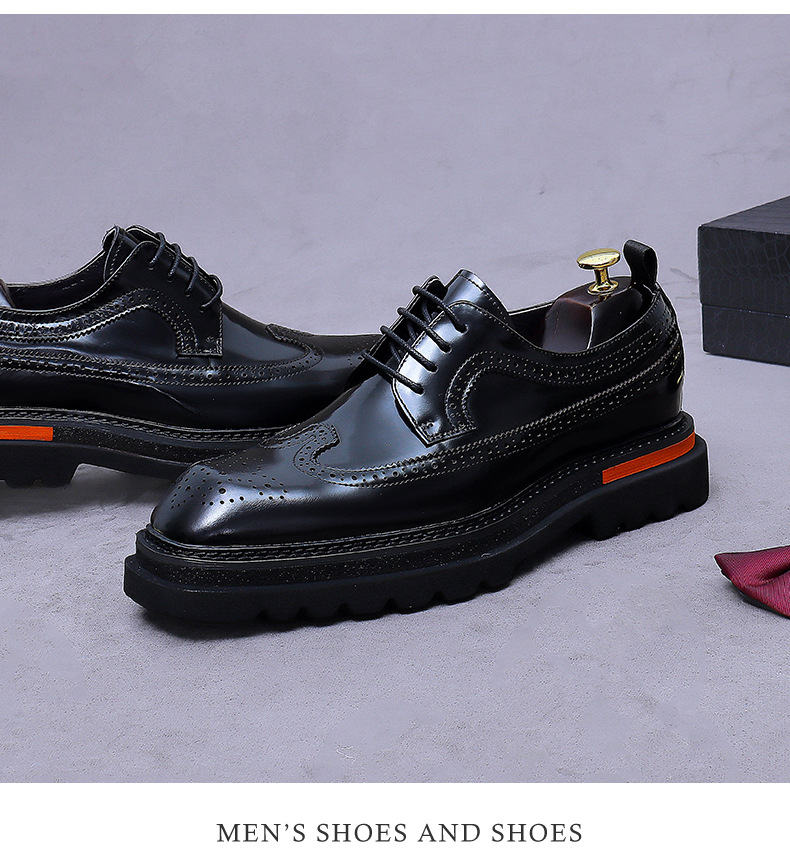 Erkek Brogue Platform Oxford A - Men'S Luxury Formal Wear incelemesi ve fiyatı