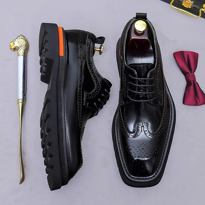 Erkek Brogue Platform Oxford A - Men'S Luxury Formal Wear incelemesi ve fiyatı