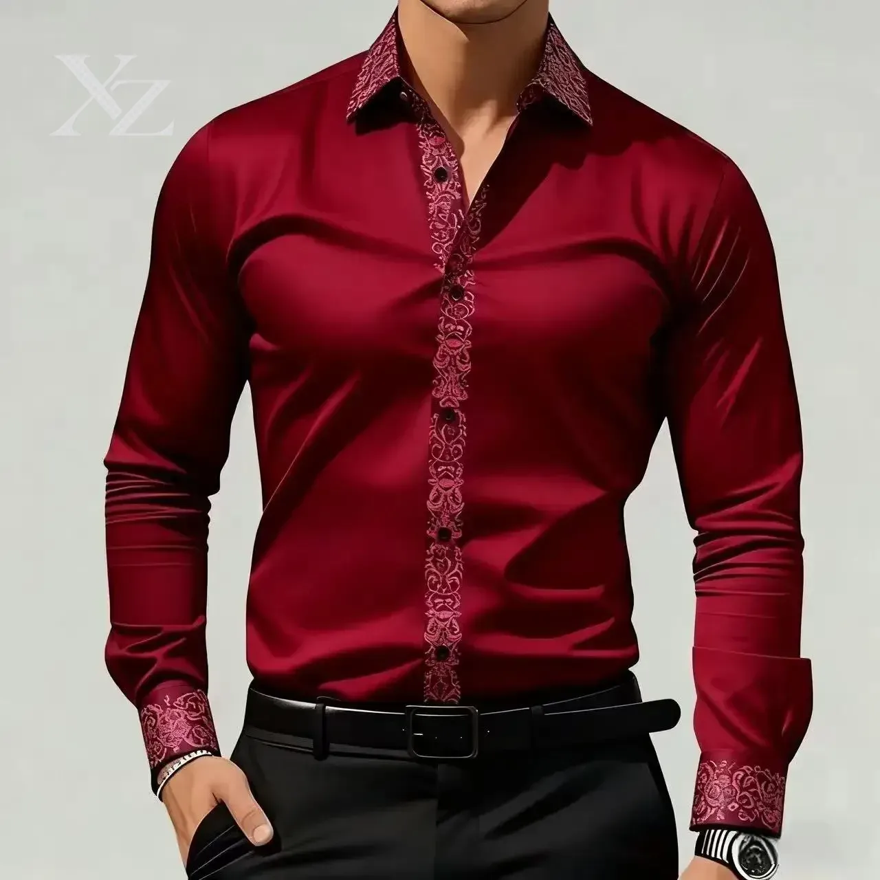 Erkekler için, düğmeli yakalı, - Men'S Formal Ethnic Wear incelemesi ve fiyatı