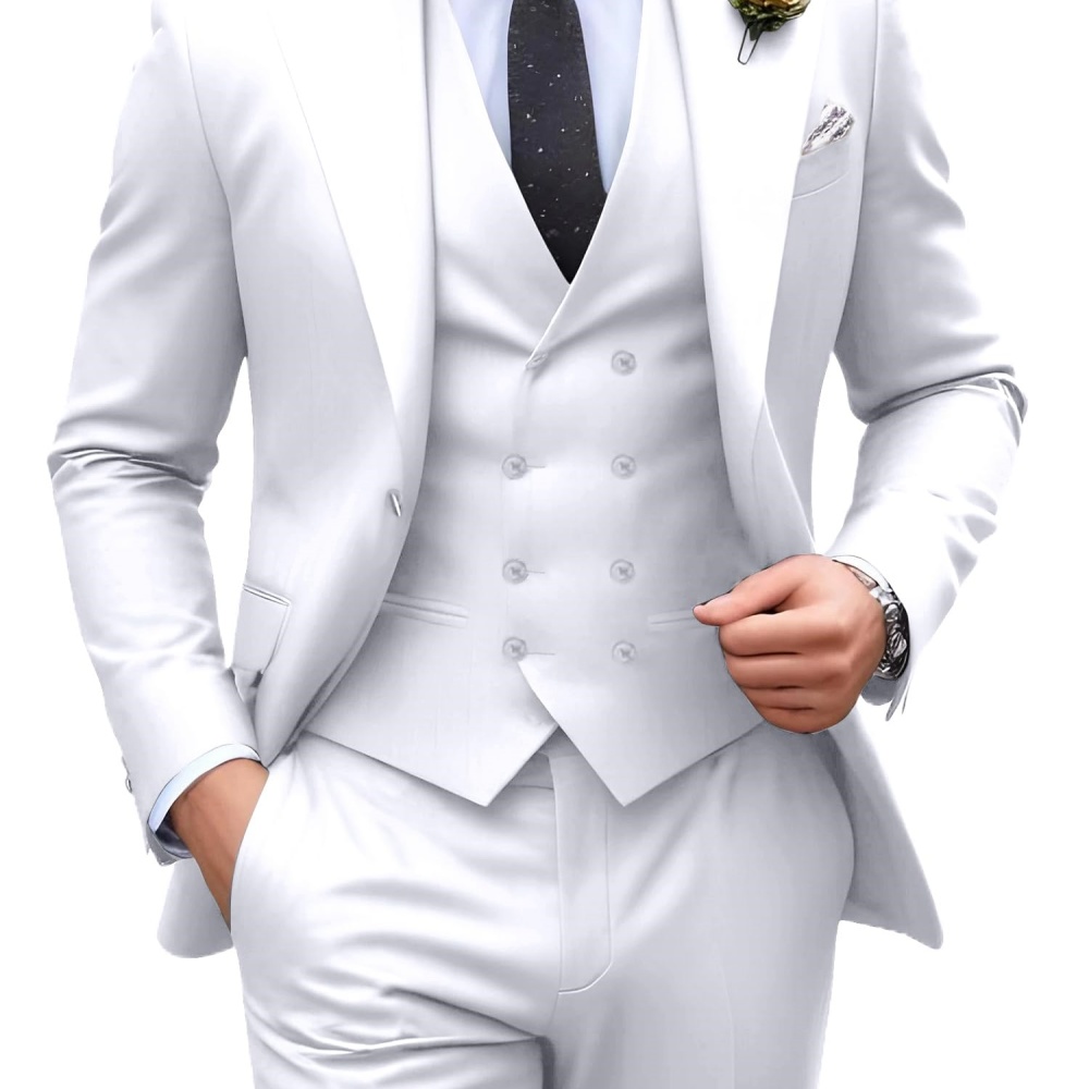 3 Parça Düz Renk Erkek Takım E - Men Formal Wear Jacket incelemesi ve fiyatı