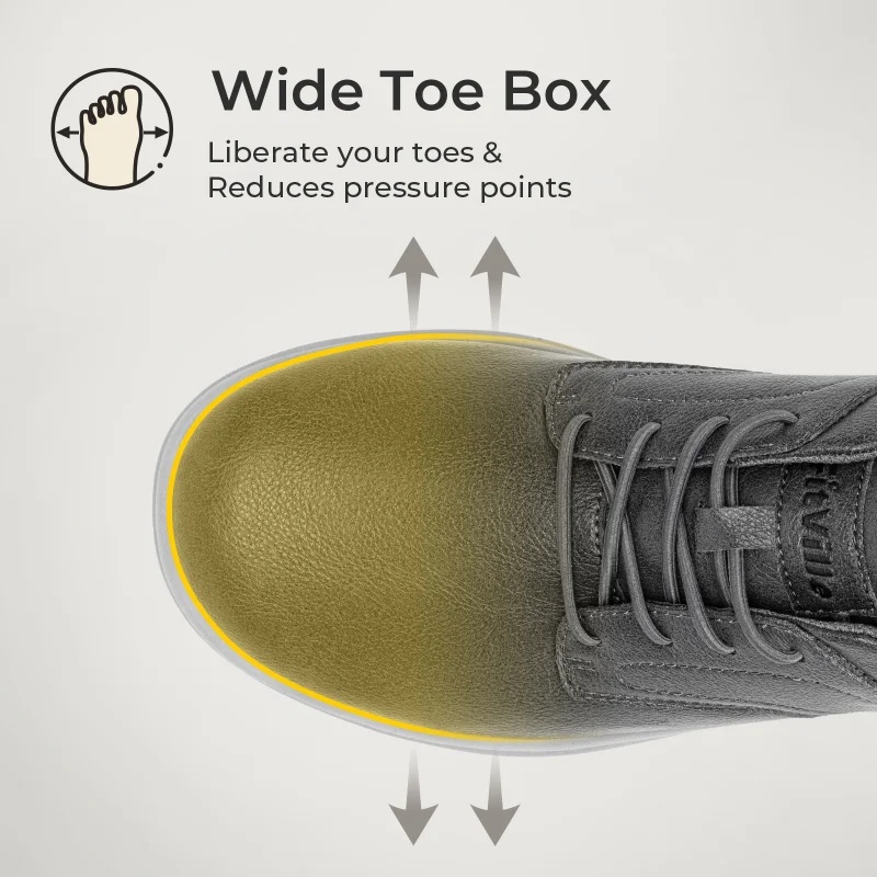 FitVille Erkek Geniş Deri Giym - Men Formal Wear Shoes incelemesi ve fiyatı