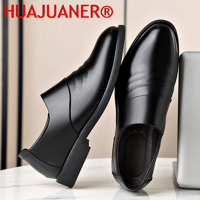 Yeni Hakiki Deri Erkek Düz / 6 - Men Formal Wear Shoes incelemesi ve fiyatı