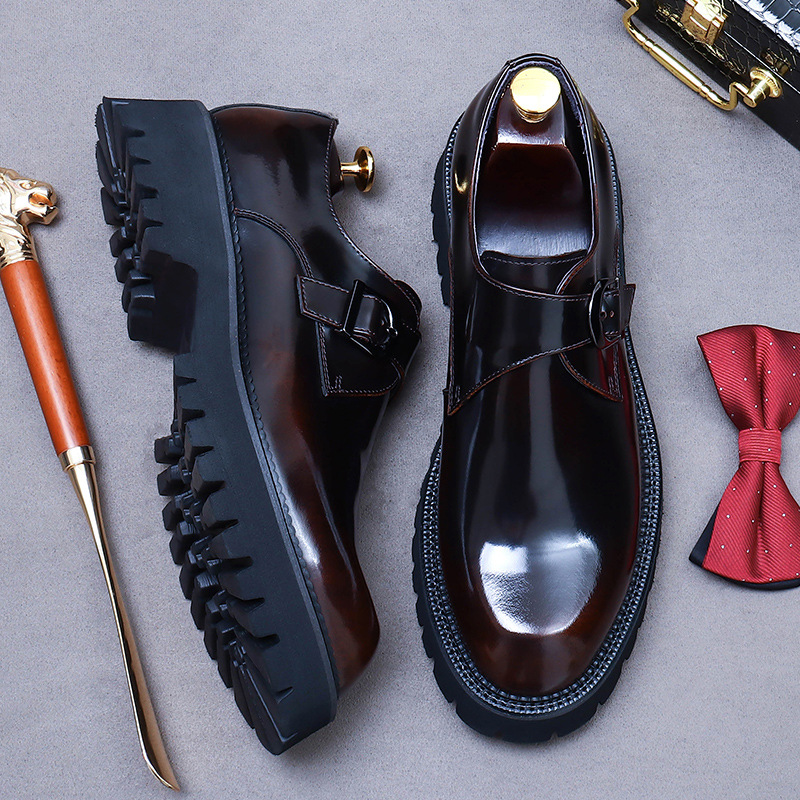 Platform erkek hakiki deri elb - Men'S Luxury Formal Wear incelemesi ve fiyatı