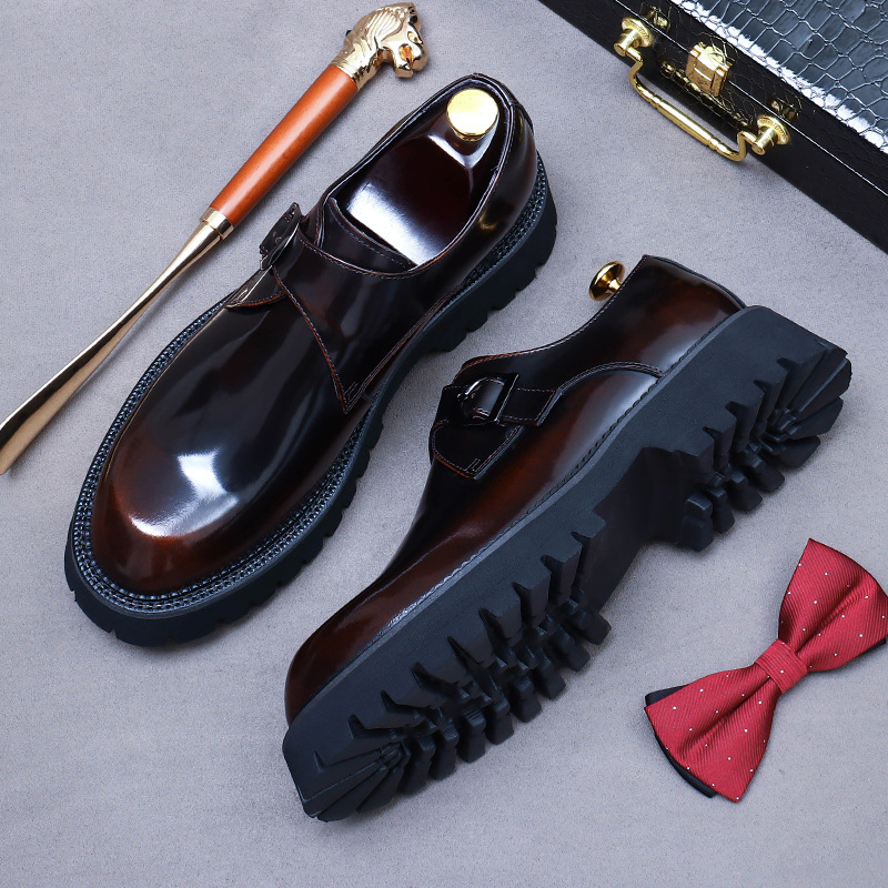 Platform erkek hakiki deri elb - Men'S Luxury Formal Wear incelemesi ve fiyatı