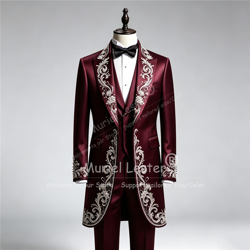 Lüks Erkek Düğün Smokini Takım - Men'S Formal Wear In Wedding incelemesi ve fiyatı